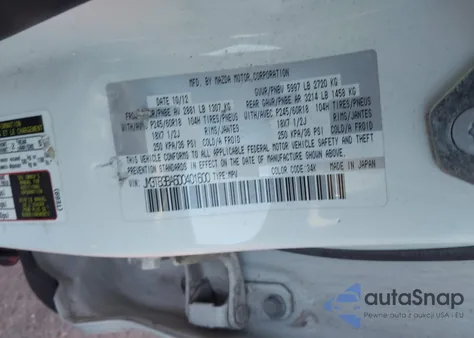 2013 Mazda Cx-9 Sport из США, поврежденный, VIN JM3TB3BA6D0401600